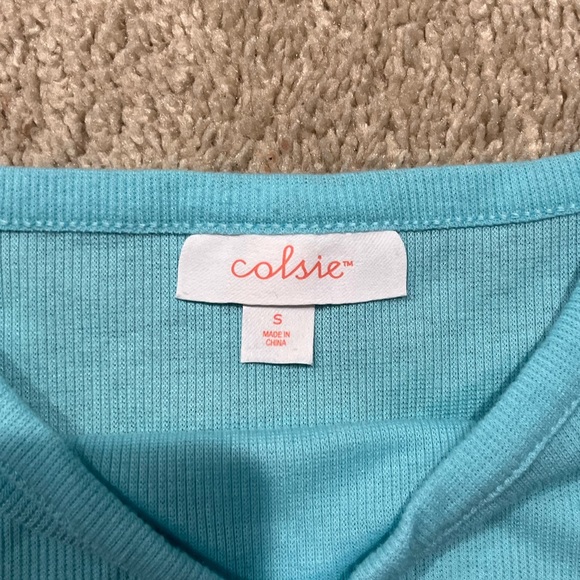 Turquoise Blue Top - Picture 2 of 2